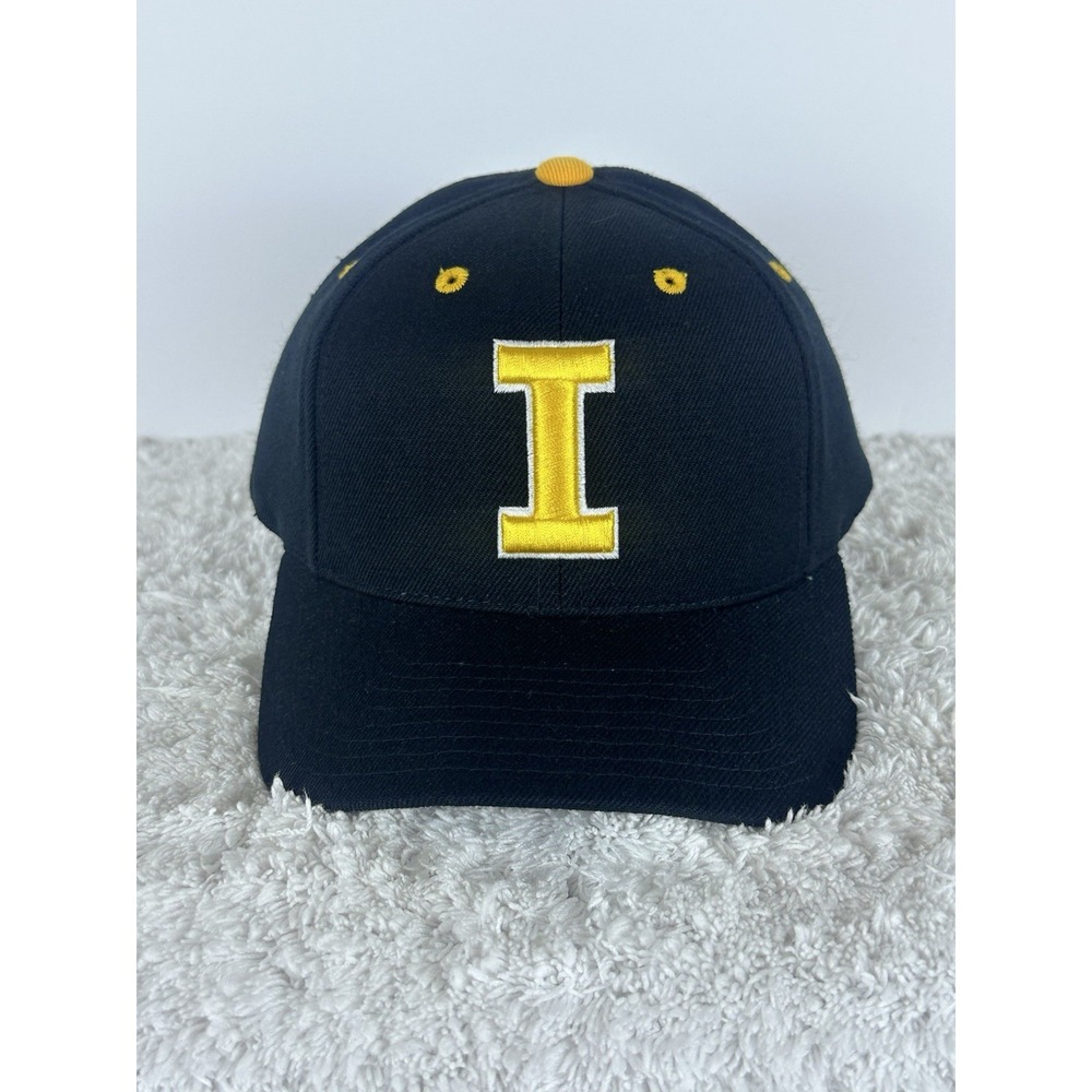 Vintage 90's Logo Athletic Iowa Hawkeyes SnapBack Hat Cap Deadstock NWOT